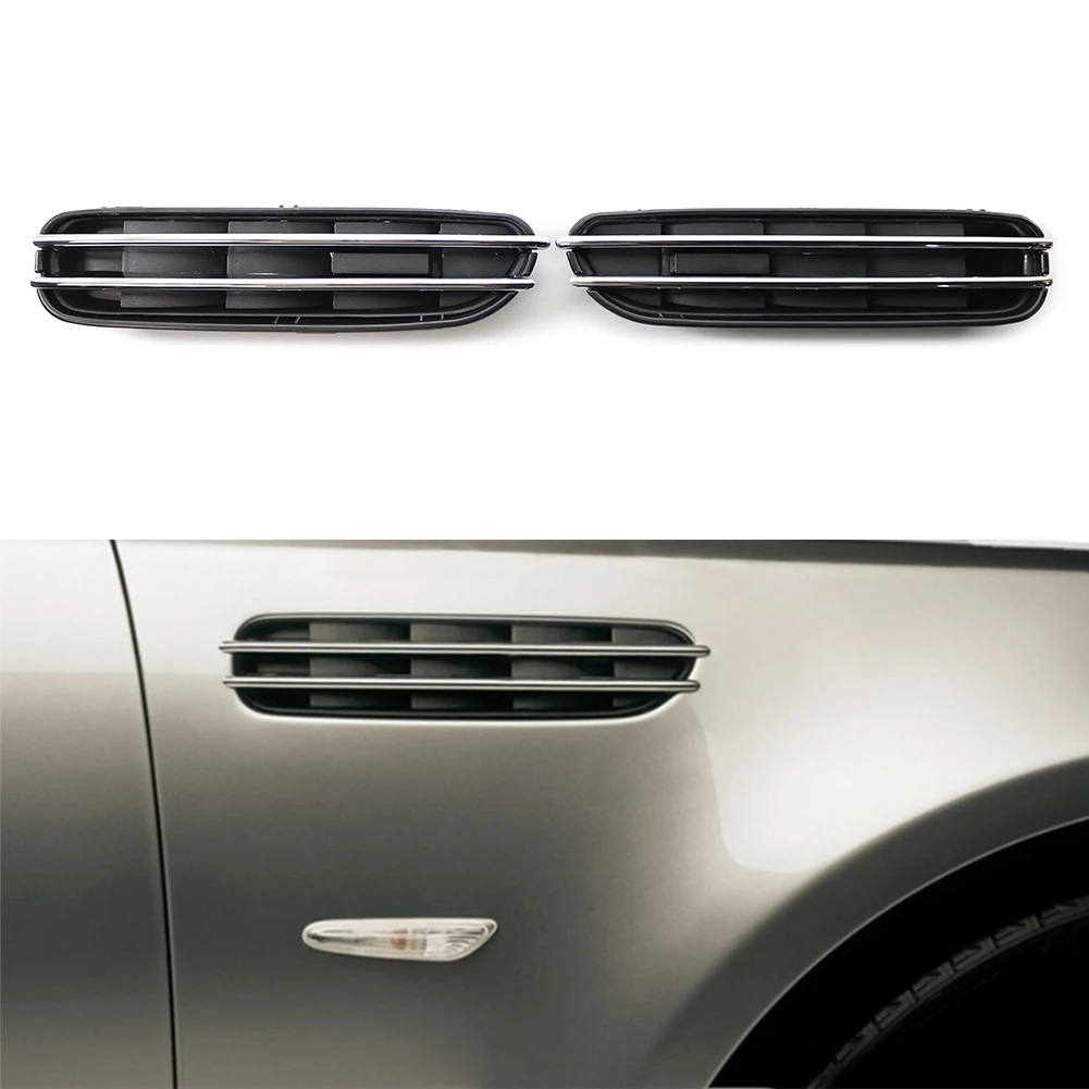 Rejilla de flujo de aire para guardabarros lateral de coche, accesorio