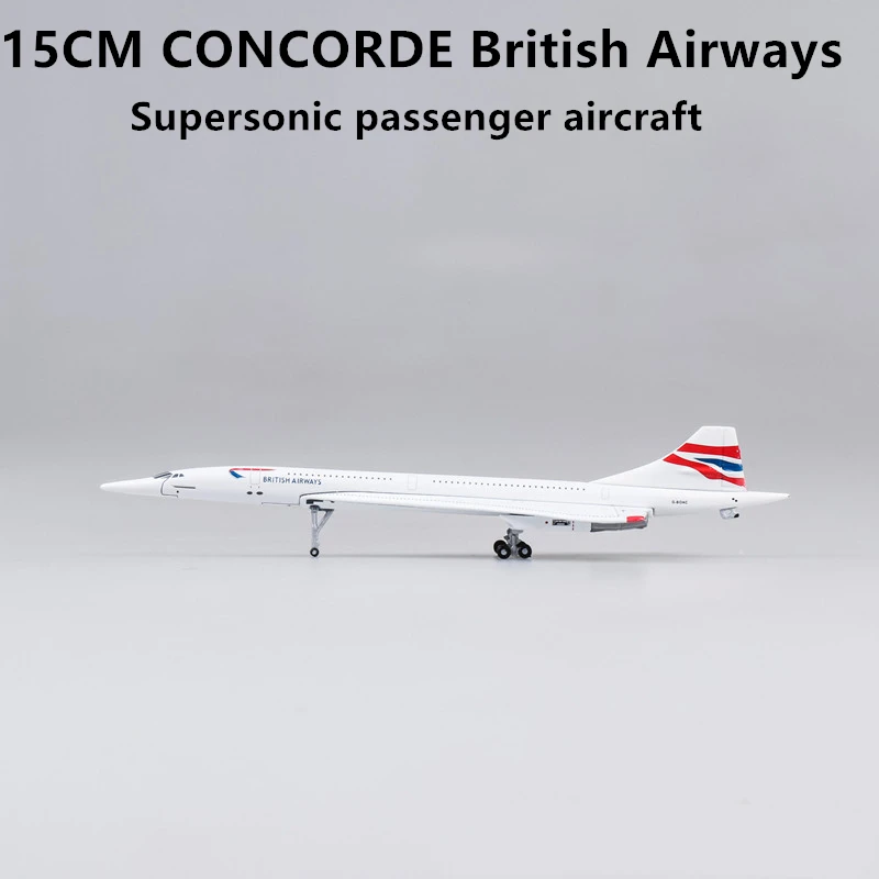 British Airways Concorde Passenger Airplane Plane Metal Diecast Aircraft Model 