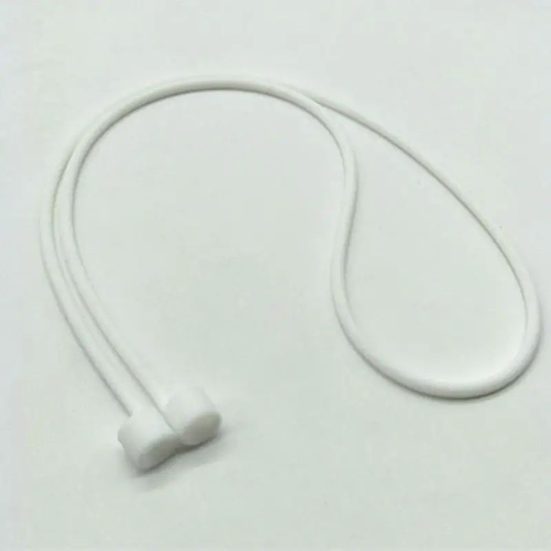 white 5 цветов анти-потеря веревки Висячие струны ремешок для iPhone/гарнитура для airpods - Цвет: white