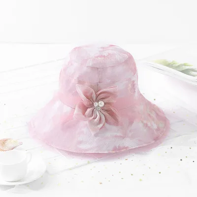 Mingjiebihuo Корейская Новая модная сетчатая Солнцезащитная шляпа женская летняя дорожная Солнцезащитная шляпа для женщин и девочек крутая Солнцезащитная шляпа уличная УФ женская шляпа - Цвет: Розовый