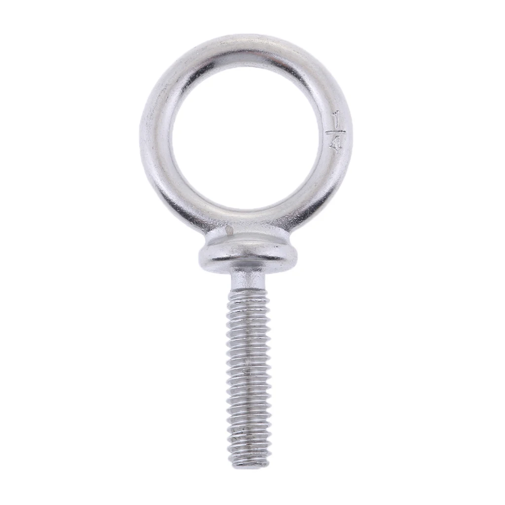 304 Stainless Steel Lifting Eye  Ring Shape Screws Nuts Part M4