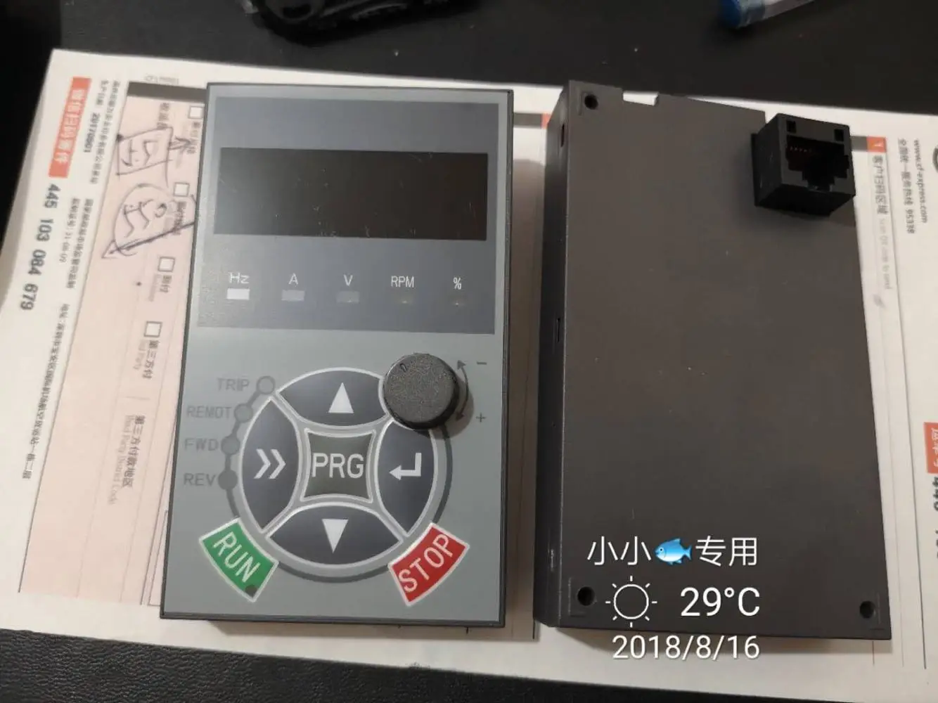 

ADT Aotetex Inverter AD200/AD300 Display Panel Keyboard Speed Control Panel Operator External Reference Box
