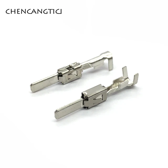 50 Pcs 1.5 3.5 6.3 MM Auto Male Or Female Crimp Wire Terminal Pins And Rubber Seals 964286-1 964274-2 964296-1 926965-1 For VW Follow me cheaper