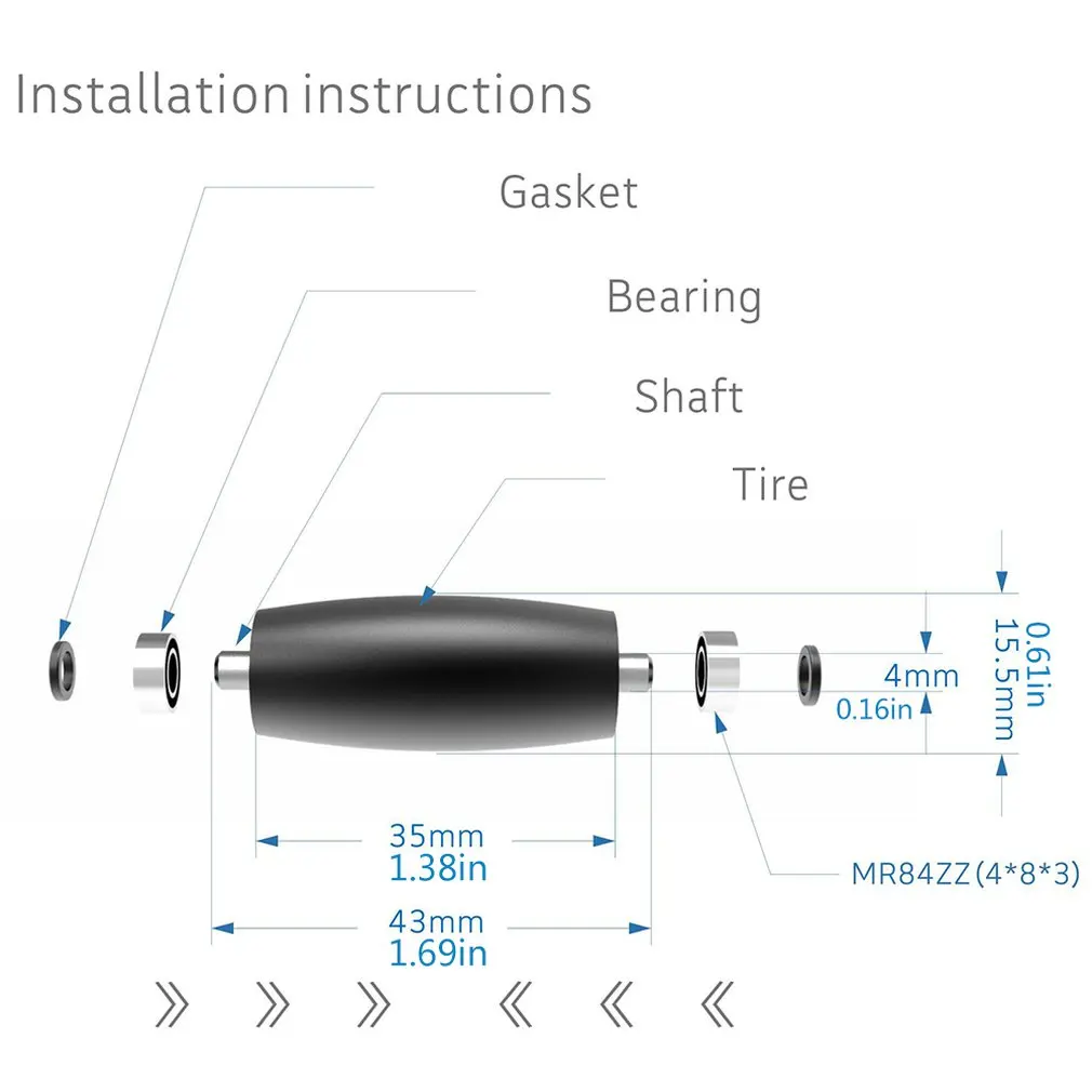 Для DJI Mech Master RoboMaster S1 подшипник колеса модификация Монтажная защита фиксированные части Обучающий робот