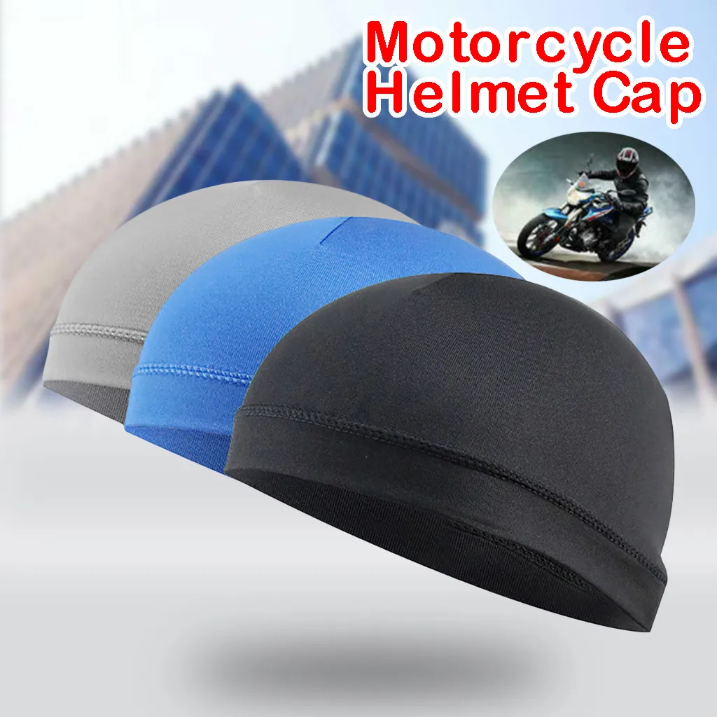Влагоотводящий охлаждающий солнцезащитный шлем внутренний вкладыш шапочка купольная Кепка Sweatband Мужские дышащие велосипедные Шляпы наружные головные уборы