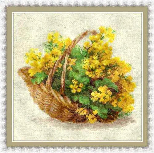 

DD Gold Collection Counted Cross Stitch Kit Cross stitch RS cotton with cross stitch Riolis 1502