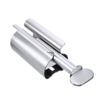 

Multifunctional Toothpaste Tube Press Squeezer Stainless Steel Facial Cleanser Toothpaste Dispenser Bathroom Accessories