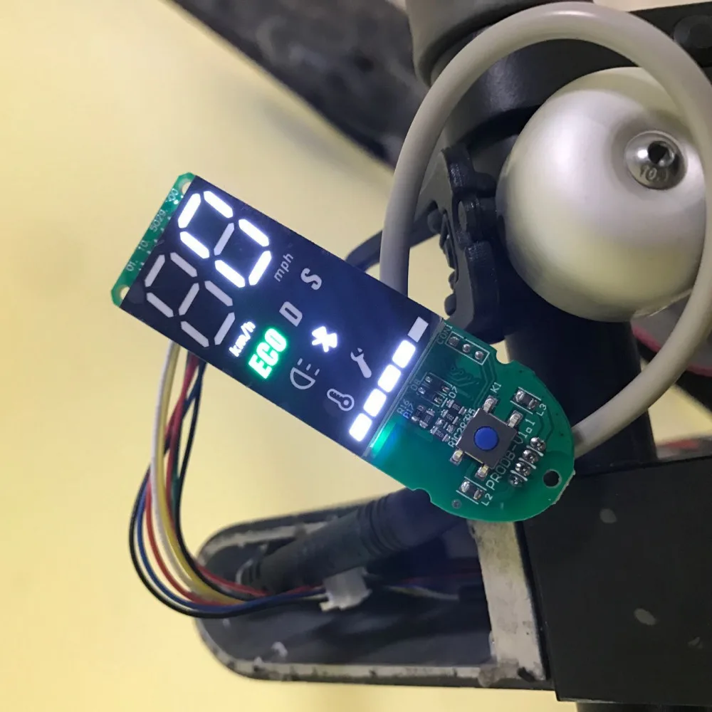 Comprar Tablero para Xiaomi M365 Pro Scooter placa de circuito con cubierta de pantalla para Xiaomi M365 Scooter salpicadero velocidad Power Show partes