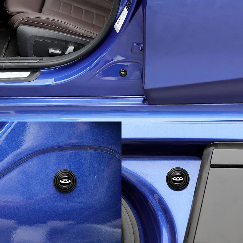 4Pcs New Car Door Buffer Cushion Pad Mat Switch Shock Absorption Cushion Stickers for Toyota Celica Cruiser 2021 Car Accessories