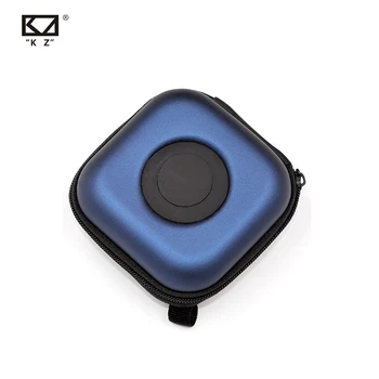 

Original KZ PU Case Bag Earphone Headset Accessories Protable Case Pressure Shock Absorption Storage Package Case Bag With Logo