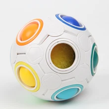 

Fidget Toys Rainbow Ball Autism Vent Children Adult Decompression Bubble Antistress Toy Anti Reliver Stress ABS Material