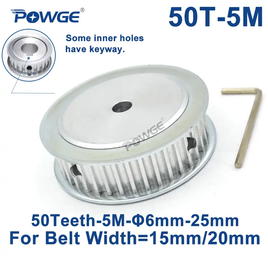 Power tranmistion 1pcs HTD5M Timing Pulley 50teeth Synchronization Alumium Bore 6mm/8mm/10mm/12mm/20mm/25 Teeth Width 21mm for Stepper Motor CNC Bore Diameter: 25mm/ Width: 21mm Power tranmistion 1pcs HTD5M Timing Pulley 50teeth Synchronization Alumium Bore 6mm/8mm/10mm/12mm/20mm/25 Teeth Width 21mm for Stepper Motor CNC Bore Diameter: 25mm/ Width: 21mm