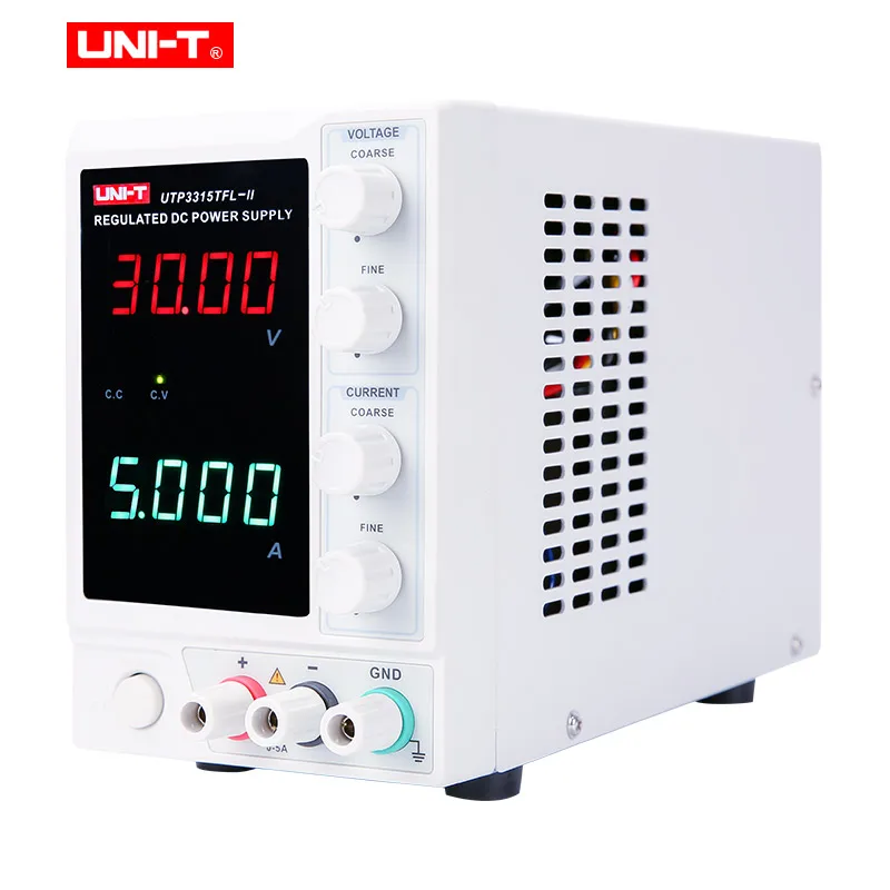 Источник питания постоянного тока UTP3313TFL-II/3315TFL-II 30V3A 30V5A одноканальный линейный стабилизированный источник питания постоянного тока с двойным дисплеем