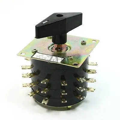 

Welding Machine 220V 5A 3Phase 36 Pins Combination Changeover Switch