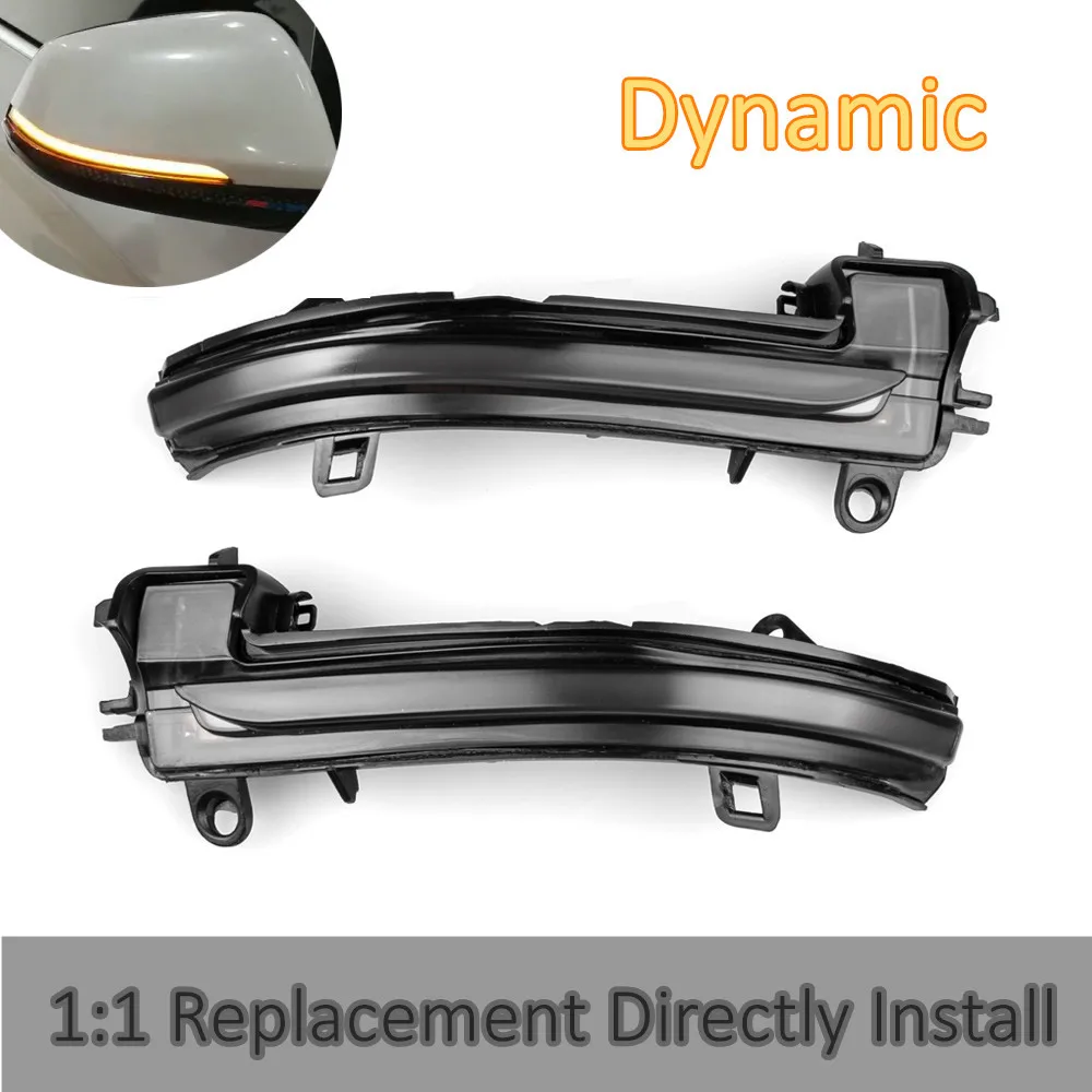 Светодиодный динамический поворотник для BMW X1 F48 16 19 X2 F39 1 2 Series F52 F45 F46|Сигнальная