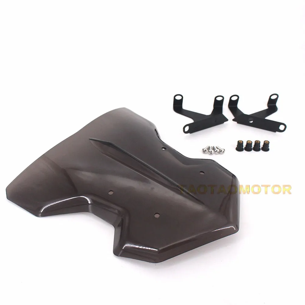Ветровое стекло с монтажным кронштейном для YAMAHA MT07 MT-07 MT 07 FZ-07 2013- MT-09 FZ09-19 ветровые дефлекторы крышка