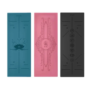 

China-europe Man Woman Beginner Fitness Yoga Mat Waterproof Non-slip Environmental Protection Tpe Rubber Home Yoga Carpet