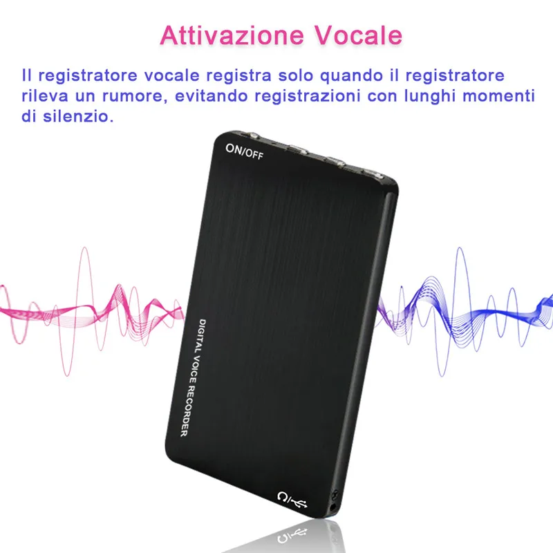 QZT Mini Voice Recorder Long Distance Professional