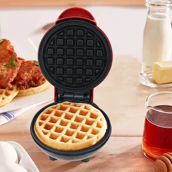 

Electric Waffles Maker Heart Shape Waffle Egg Cake Oven Pancake Non-Stick Baking Pan Breakfast Machine Muffin Sandwich Iron EU P