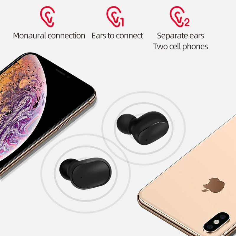 Earphone Bluetooth Headphone Wireless Headphones With Microphone Gaming Headset For Mi Earphone For Redmi Airdots Huawei Earbuds