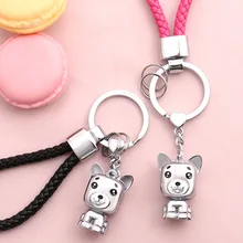 Milesi Мультяшные брелоки для пар щенков креативные металлические милые автомобильные Брелоки для ключей подвеска практичные маленькие подарки