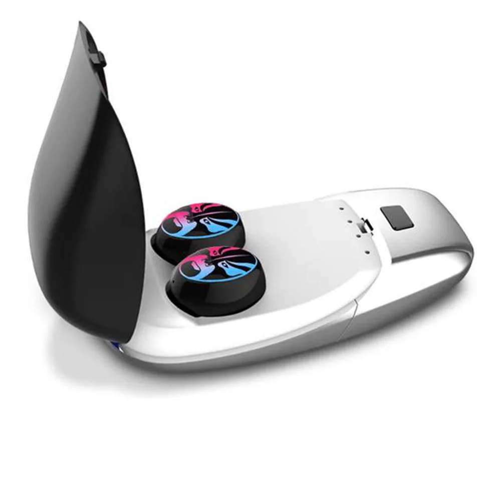 

Gorgeous True Wireless Earbuds TWS Earphones Headphones ecouteur Blue Tooth Truely Wireless TWS Headset With Charging Case