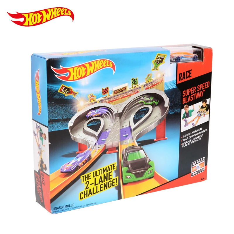 Оригинальный комплект Hot Wheels Cyclone Car Track литые модели автомобилей игрушки Hotwheels