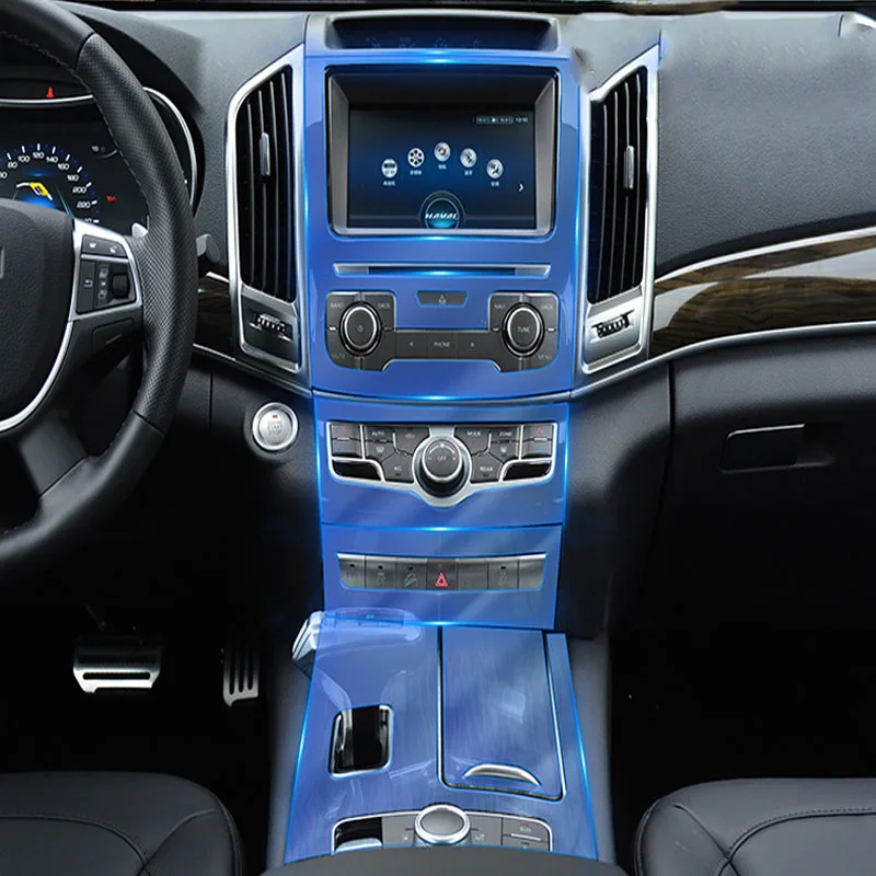 

For Great Wall Harvard H6 2019 TPU Dashboard Navigation Screen Protector Film Scratch Proof Anti Fingerprint Elastic Sticker