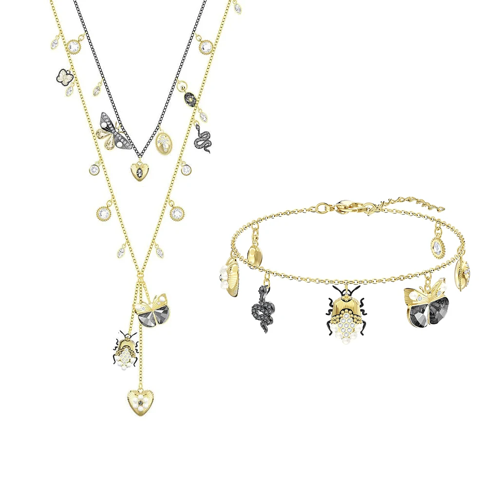 Новинка, изысканное ожерелье, Ретро стиль, кристалл жука, оригинальные элегантные женские роскошные ювелирные изделия