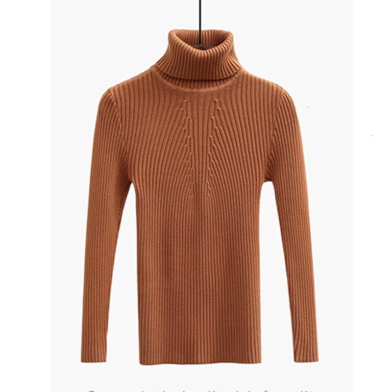 

New Retrieve Winter sweater High elastic effects Coltrui Women Smart used sweaters Basic sweater Tops Female YM816