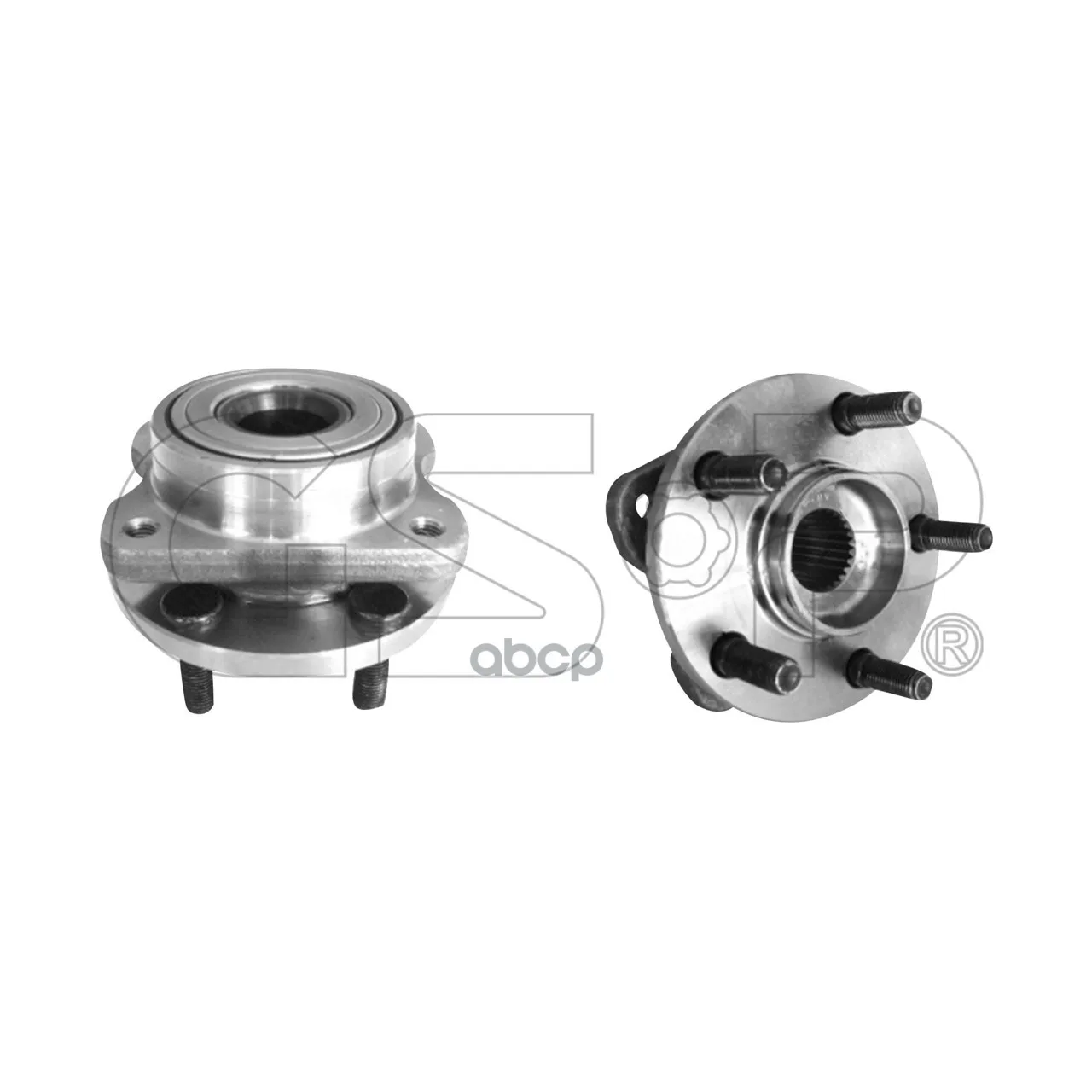 Ступица С Подшипником Chrysler Voyager Iii/Dodge Caravan Iii 95-01 Пер. "14 Gsp 9326022 GSP арт. 9326022