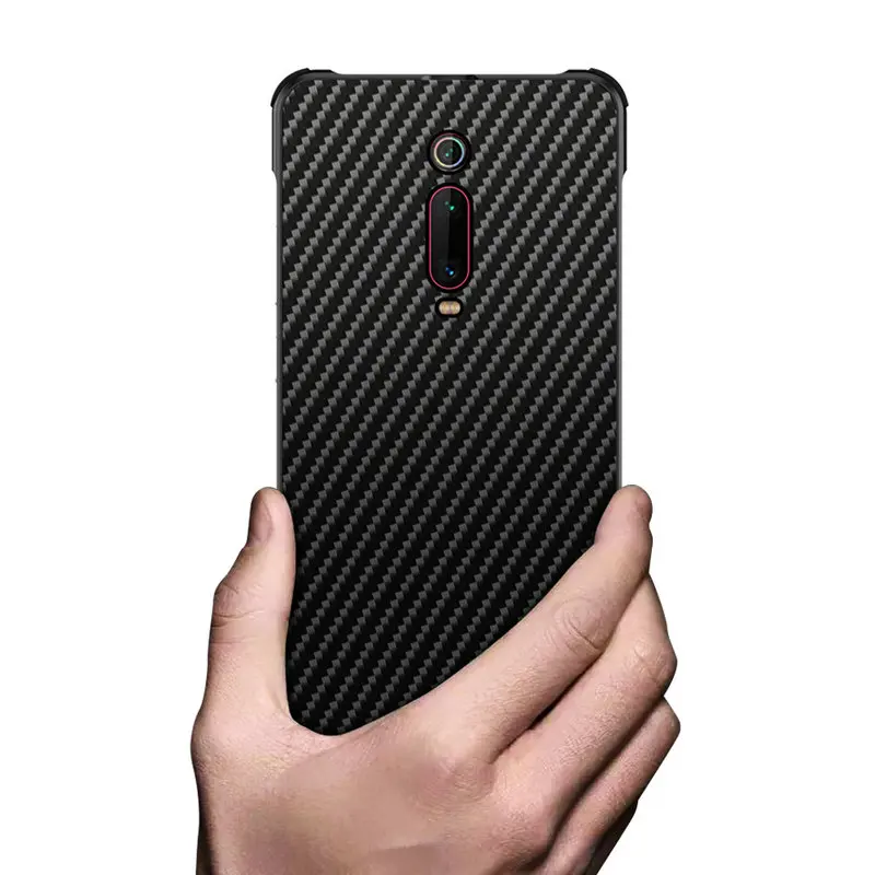 Чехол из углеродного волокна для Xiao mi Red mi K20 Pro PC+ Алюминиевый металлический бампер чехол для Xiaomi mi 9 T/mi 9T Pro противоударный металлический чехол