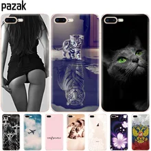 Мягкий силиконовый чехол для iphone 7, 8 plus, чехол s, чехол для телефона Apple, 7, 8 plus, сумка, Funda, coque etui, бампер с рисунком, pop