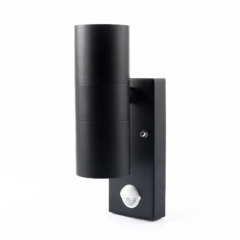 

Garden Walkway Waterproof Up Down Home Decor Infrared Sensor Led Outdoor Wall Light Stainless Steel Porch Courtyard Indoor