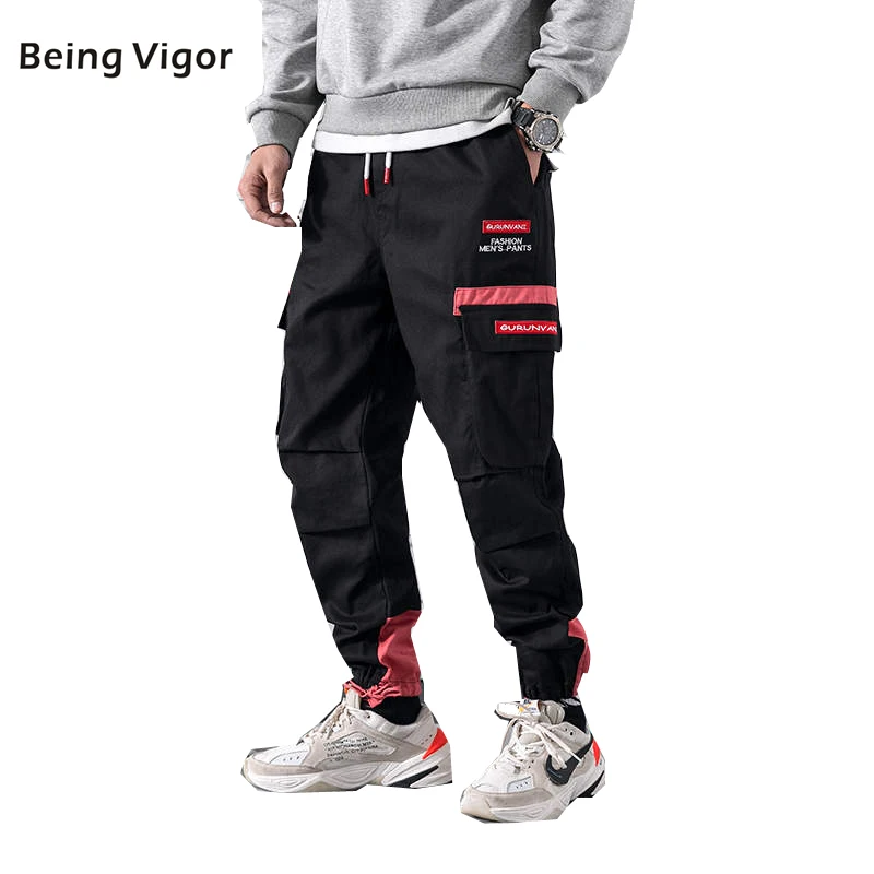 

NEW Men Tactical Pants cargo Patchwork 2019 Hip Hop Joggers Harajuku Streetwear Skateboard Sweat Pants Harem Trousers mens M-5XL
