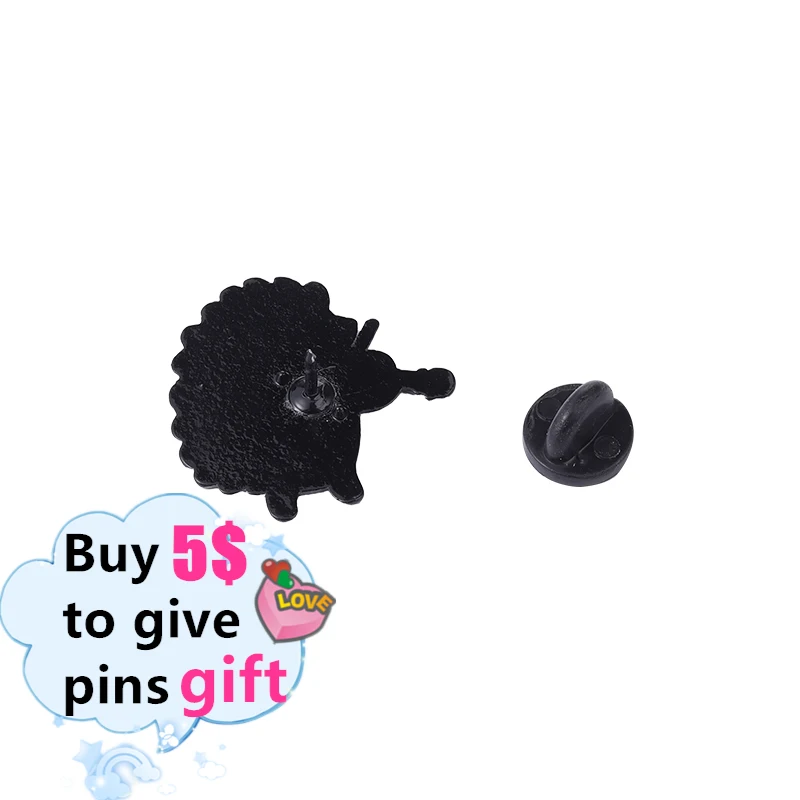 Musical instrument floral brooches saxophone violin badges hedgehog band lapel enamel pins bag hat backpack accessories jewelry