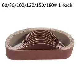 Bande de ponçage combinée 60/80/100/120/150/180, utilisé pour le polissage du bois et du métal mou 