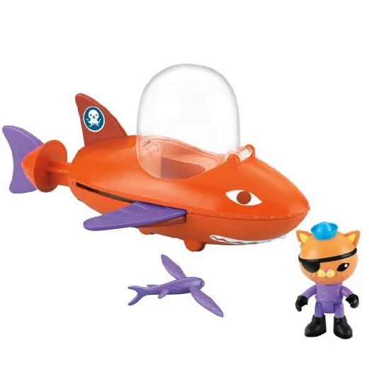 Бесплатная доставка оригинальная экшн-фигурка автомобиля Octonauts GUP-B и Kwazii детская