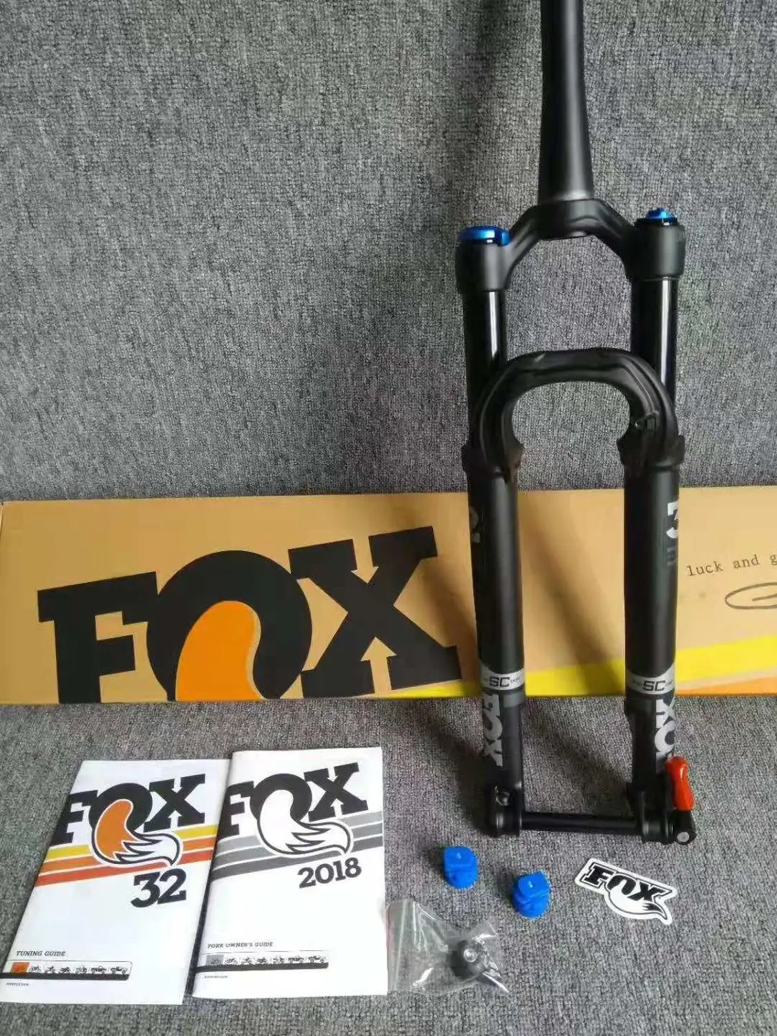 Flash Deal 2018 27.5" 29 Fox Fork Performance Series 32 FIT 4 SC CAST 100mm travel MTB MOUNTAIN BIKE FORK 15MM*100MM through axle black 0
