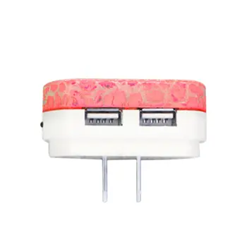 

Smart Light Control LED Night Lamp Dual USB Ports Wall Charger Power Plug Energy Saving Dusk to Dawn Sensor Wall Lamp