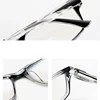 0 -0.5 -0.75 To -6.0 Blue Light Blocking Square Prescription Glasses With Degree TR90 Myopia Photochromic Eyeglasses Women Men 6