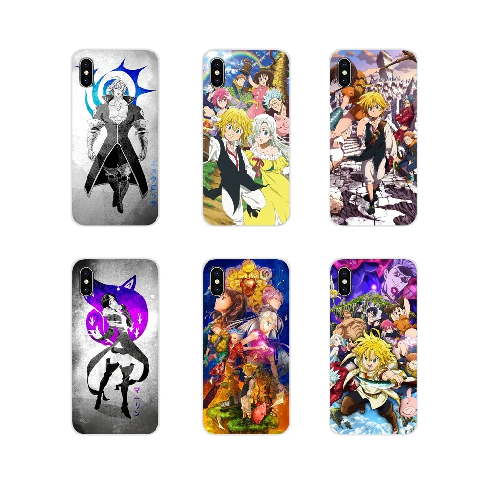 Seven Deadly Sins Nanatsu no Taizai Ban Mobile Phone Covers For Xiaomi Redmi Note 3 4 5 6 7 8 Pro Mi Max Mix 2 2S Pocophone F1 | Мобильные