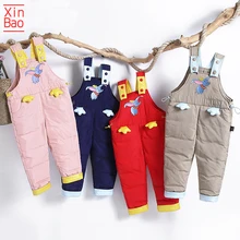 XINBAO/ г.; комбинезоны; длинные хлопковые брюки; штаны для девочек; ползунки для детей; сезон зима-весна-осень; Повседневные детские штаны для мальчиков; одежда для малышей