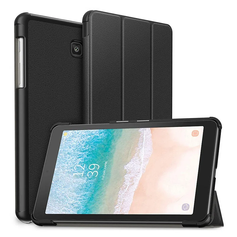 Тонкий умный чехол для samsung Galaxy Tab A 8 0 2018 T387 чехол-подставка в виде книжки планшета
