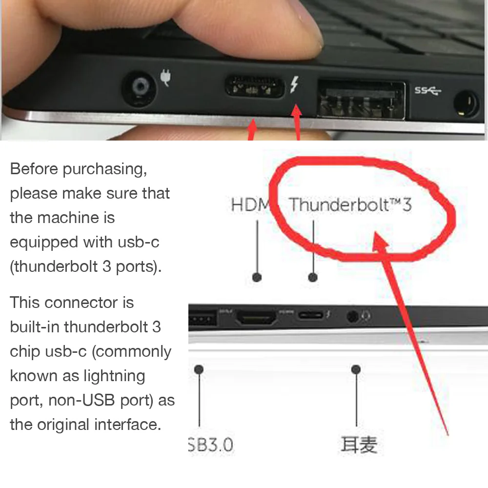 WOTOBE USB C кабель E-MARK 5A PD 100W USB3.1 Gen2 10 Гбит/с 4K для Thunderbolt 3 Matebook MacBook iPad Pro Pixel Nexus 6P Matebook