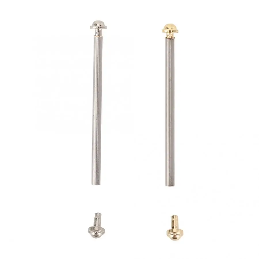 200Pcs 1.3mm Watch Band Link Pin Bar Spring Bars Connector Remover Watch Repairing Tools Accessories for Watchmaker Making