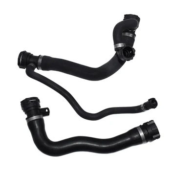 

2Pcs Upper & Lower Radiator Coolant Hose for BMW E60 645Ci 545I 4.4L 2004-2005 17127519248 17127508011