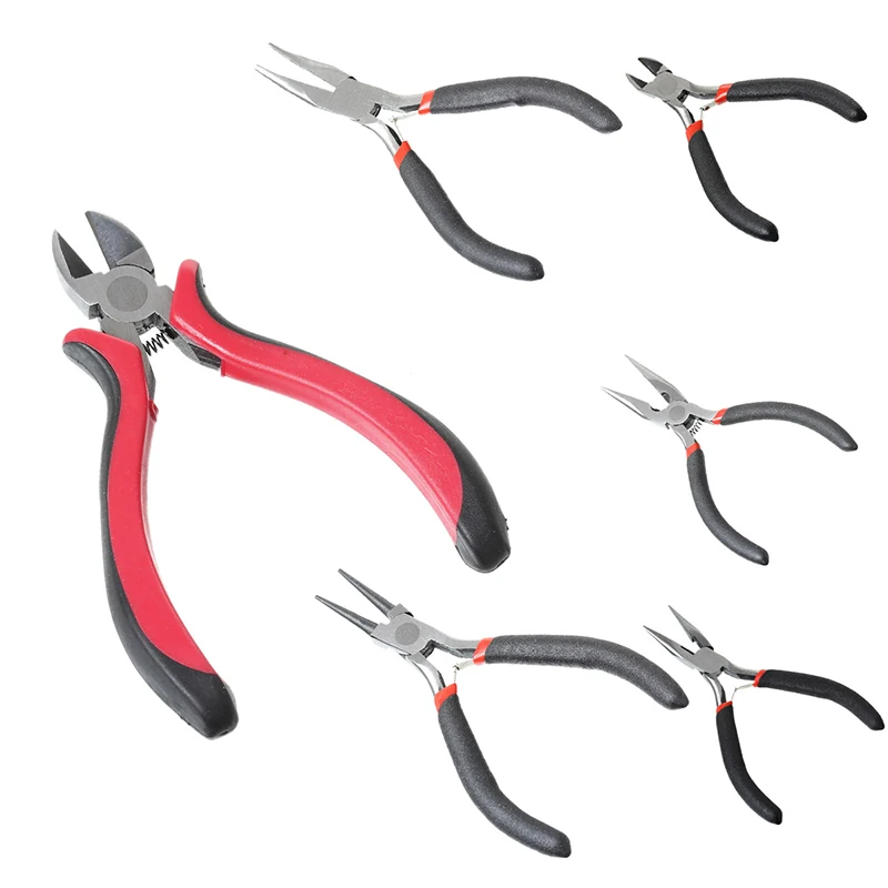 

Junejour 1PC Insulated Cutter Clamping Stripping Functional Wire Crimping Cable Cutters Hand Tools Long Nose Pliers Multitools