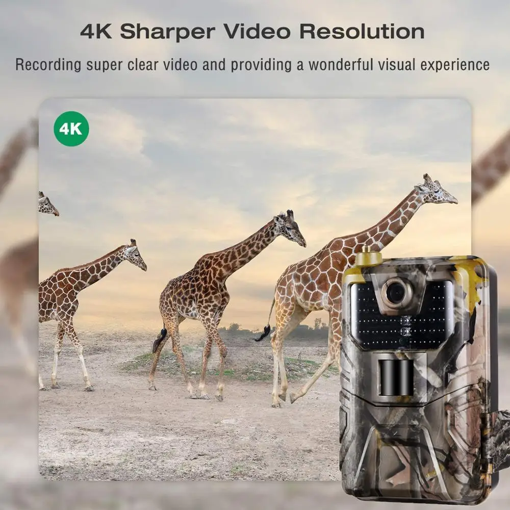 Live Stream 4k Video App Control Trail Camera Cloud Service 4g Cellular Mobile 30mp Ip66 Wildlife Hunting Cameras Night Vision - Hunting Cameras