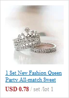 Женский квадратный набор колец, роскошное розовое золото, заполненный кристаллами, циркон, обручальное кольцо, обещающее обручальное кольцо для женщин, подарки, ювелирное изделие